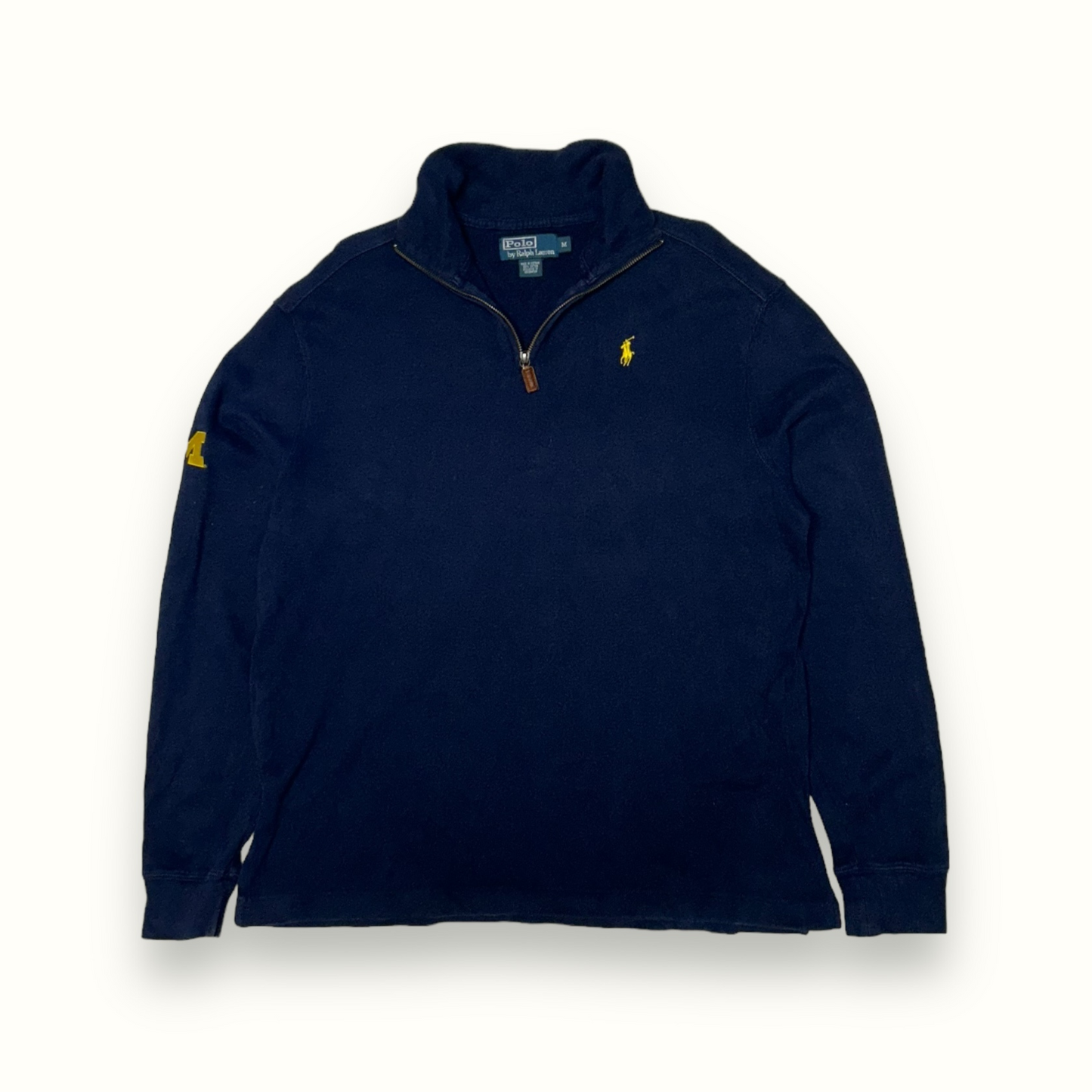 Ralph Lauren Michigan quarter zip sweatshirt (M)