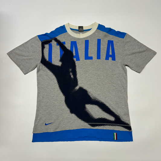 Vintage Nike italy football tee (XL)