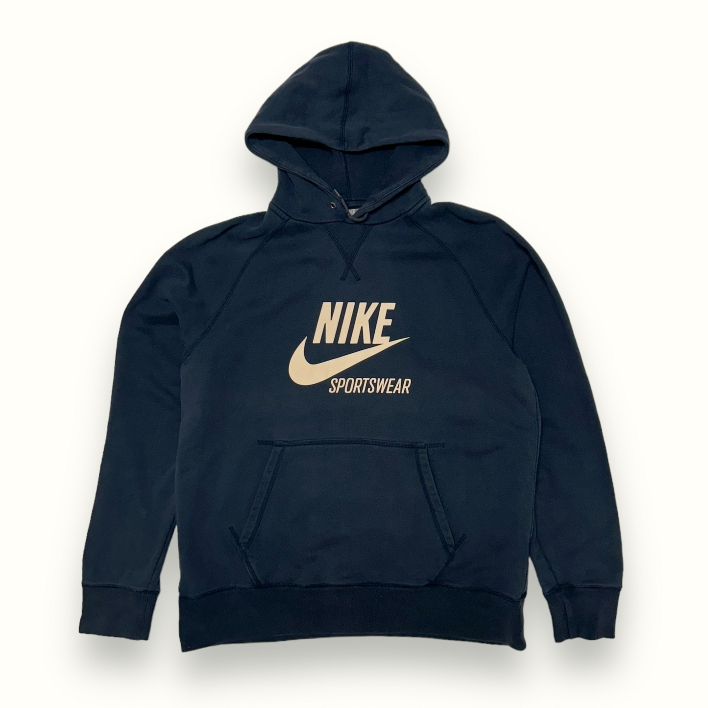 Vintage Nike spell out hoodie (L)
