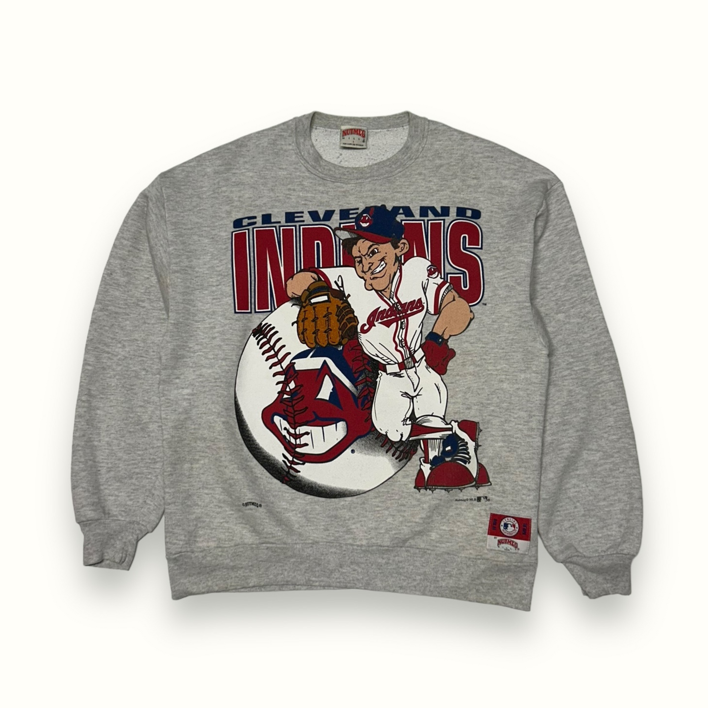 Vintage 90s Nutmeg Cleveland Indians sweatshirt (L)