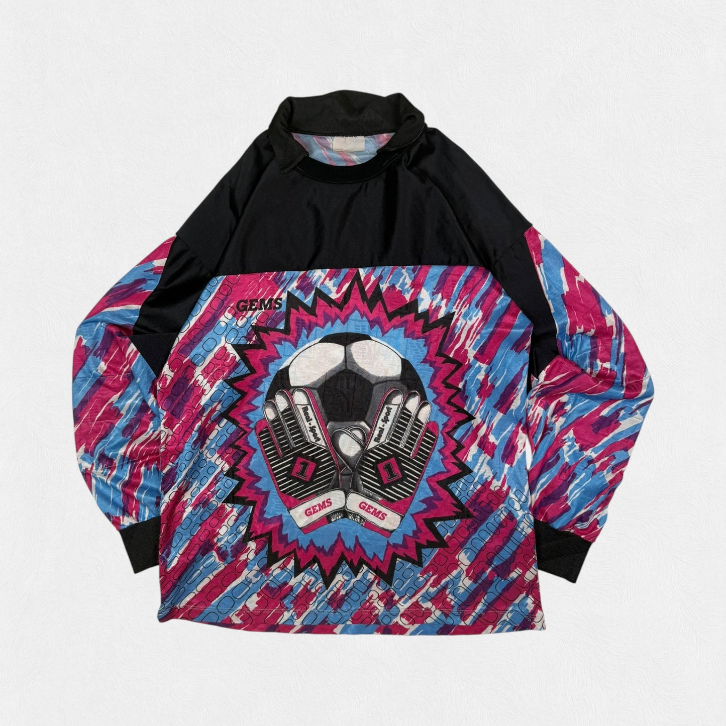Vintage 90s Gems template goalkeeper football shirt