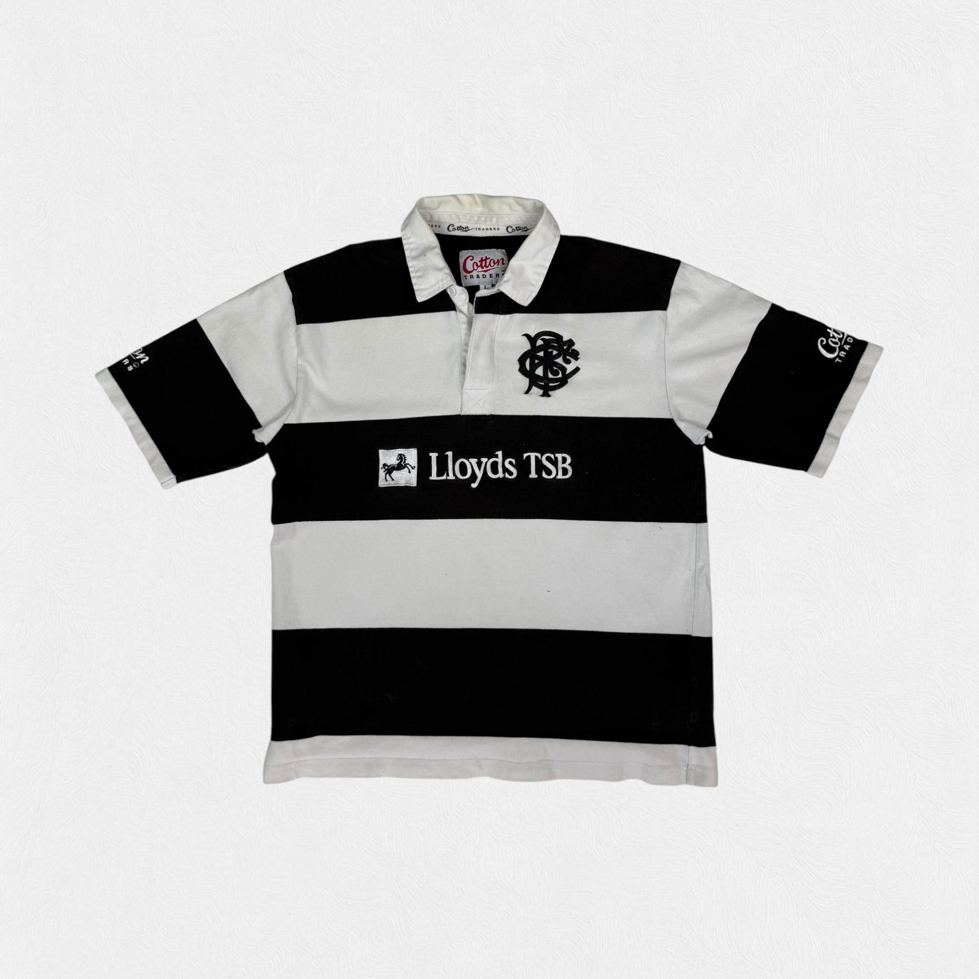 Vintage Barbarians 2003 Cotton Traders rugby union shirt