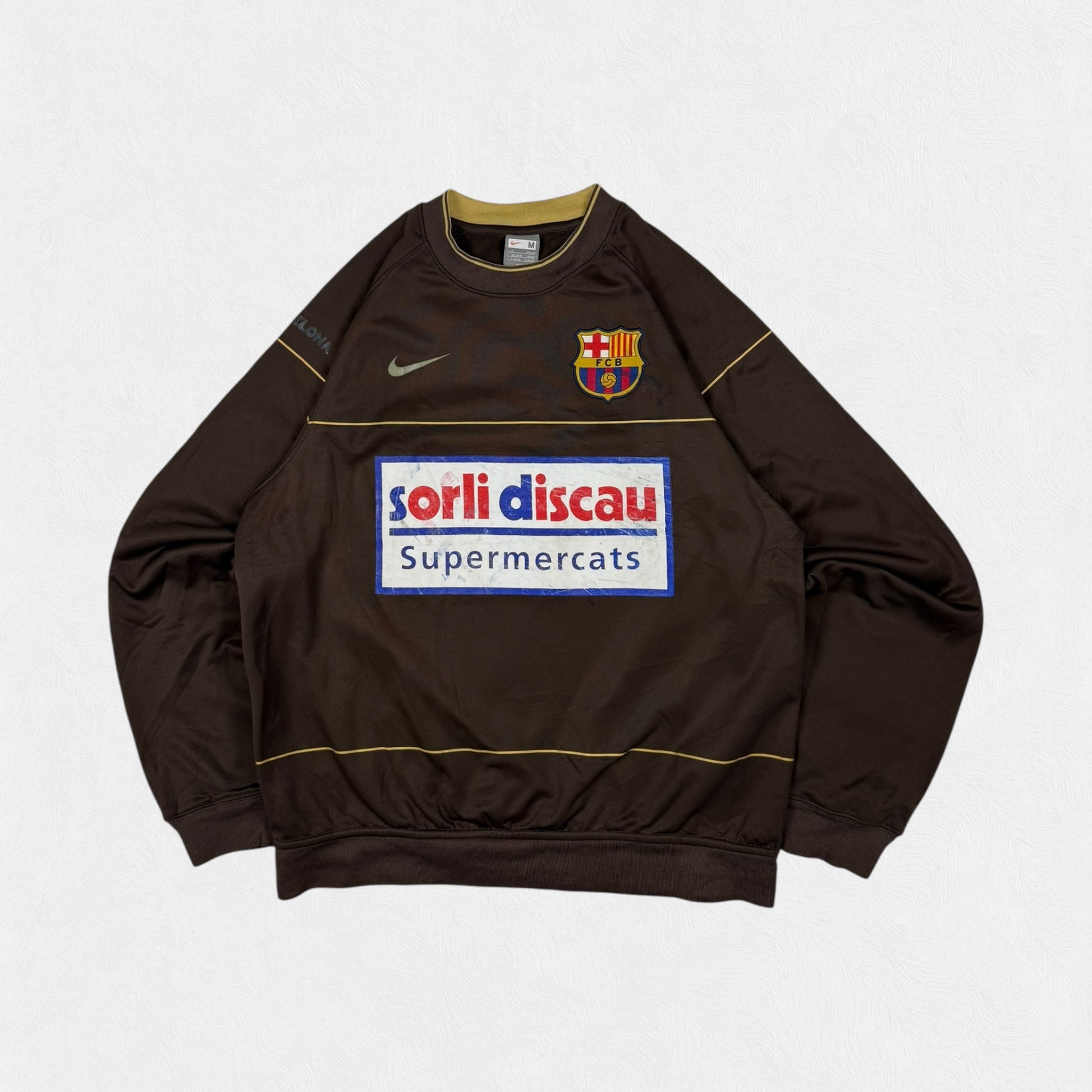 Vintage Barcelona 2008/09 Nike football sweatshirt
