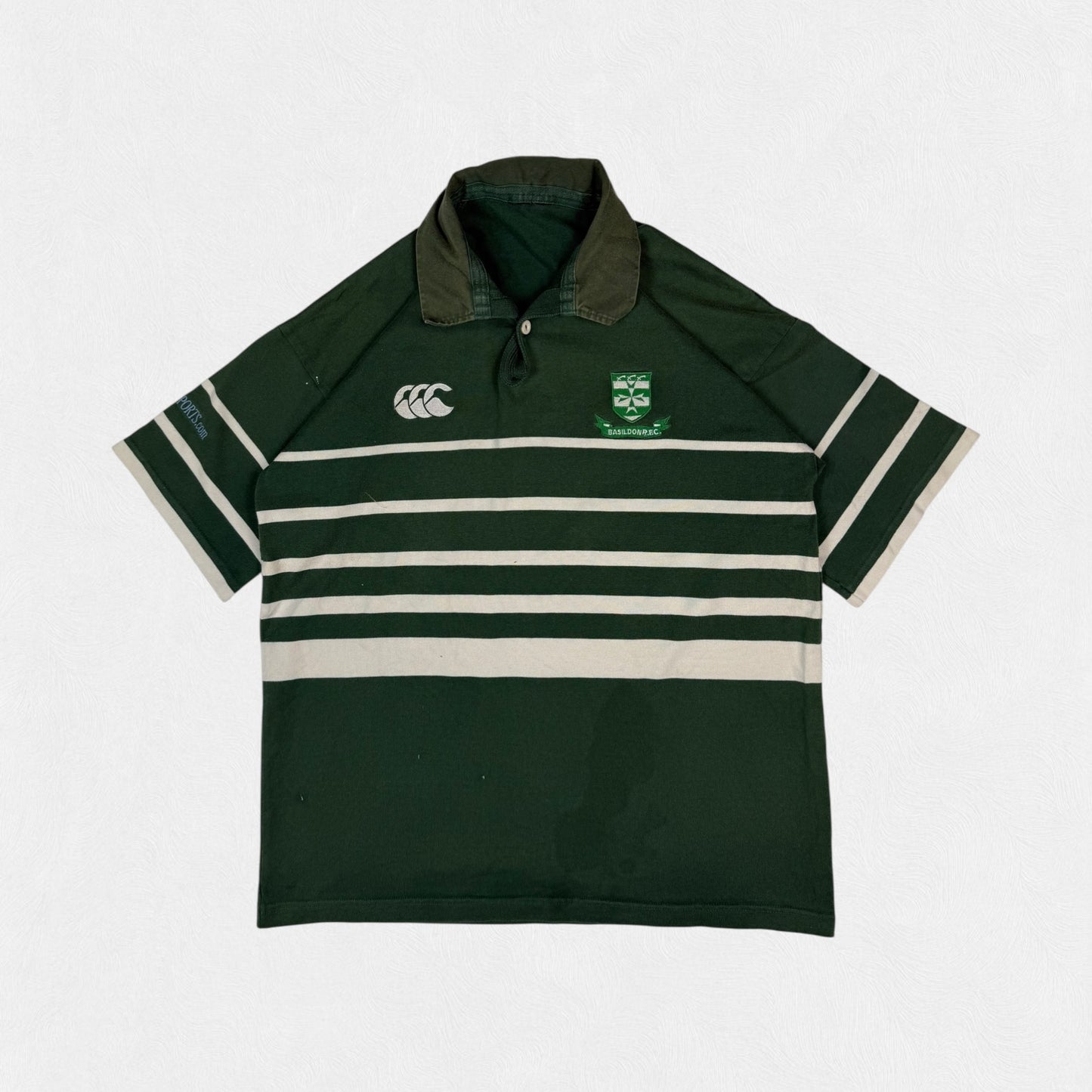 Vintage Basildon RFC Canterbury rugby shirt