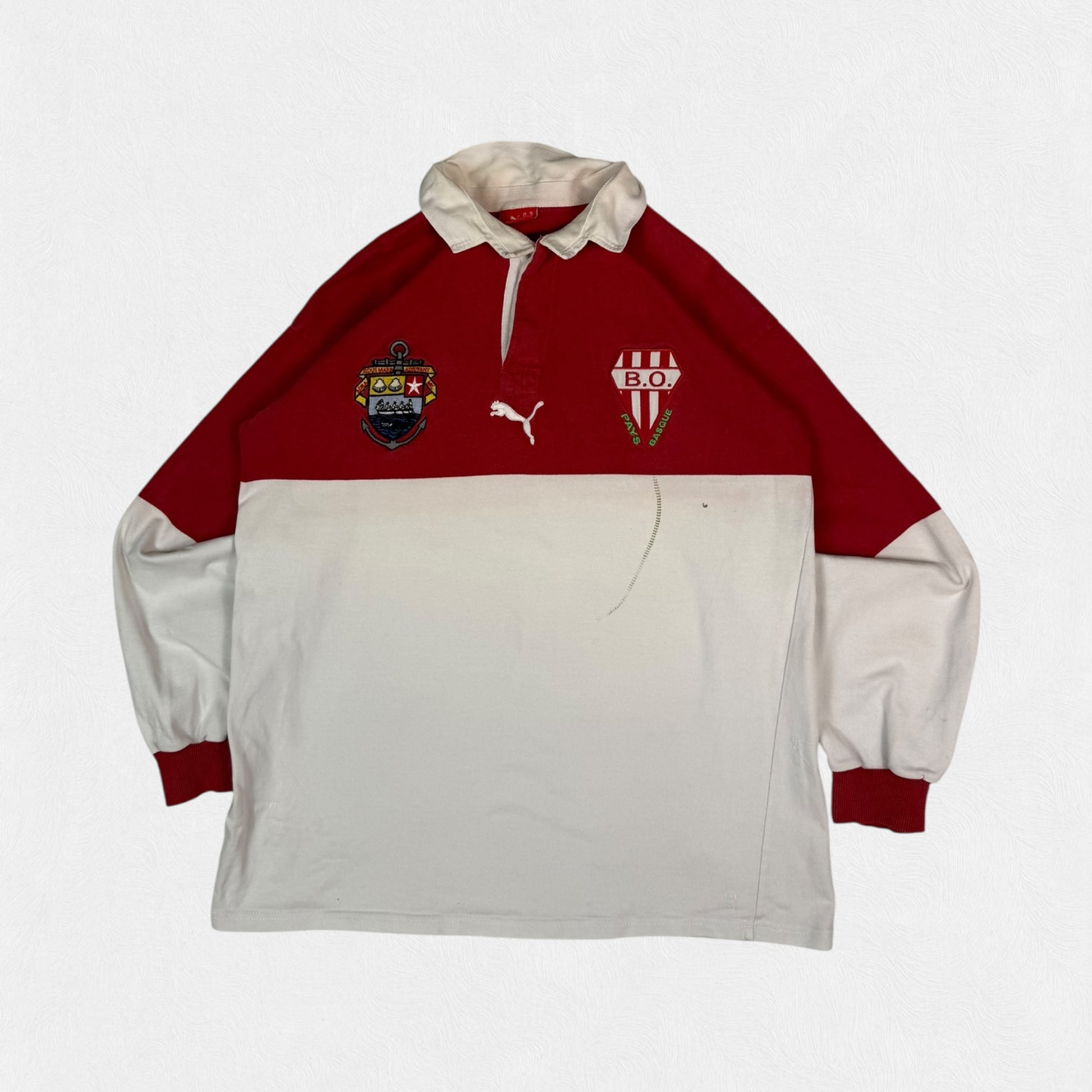 Vintage Biarritz Olympique 2003/04 Puma rugby union shirt 