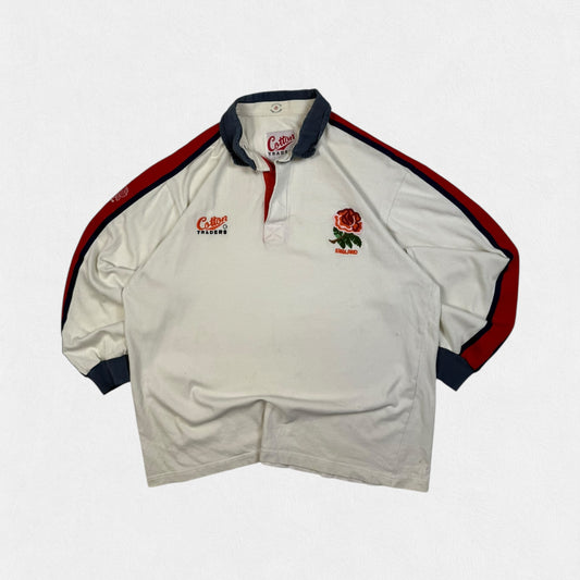 Vintage England 1993-95 Cotton Traders rugby union shirt