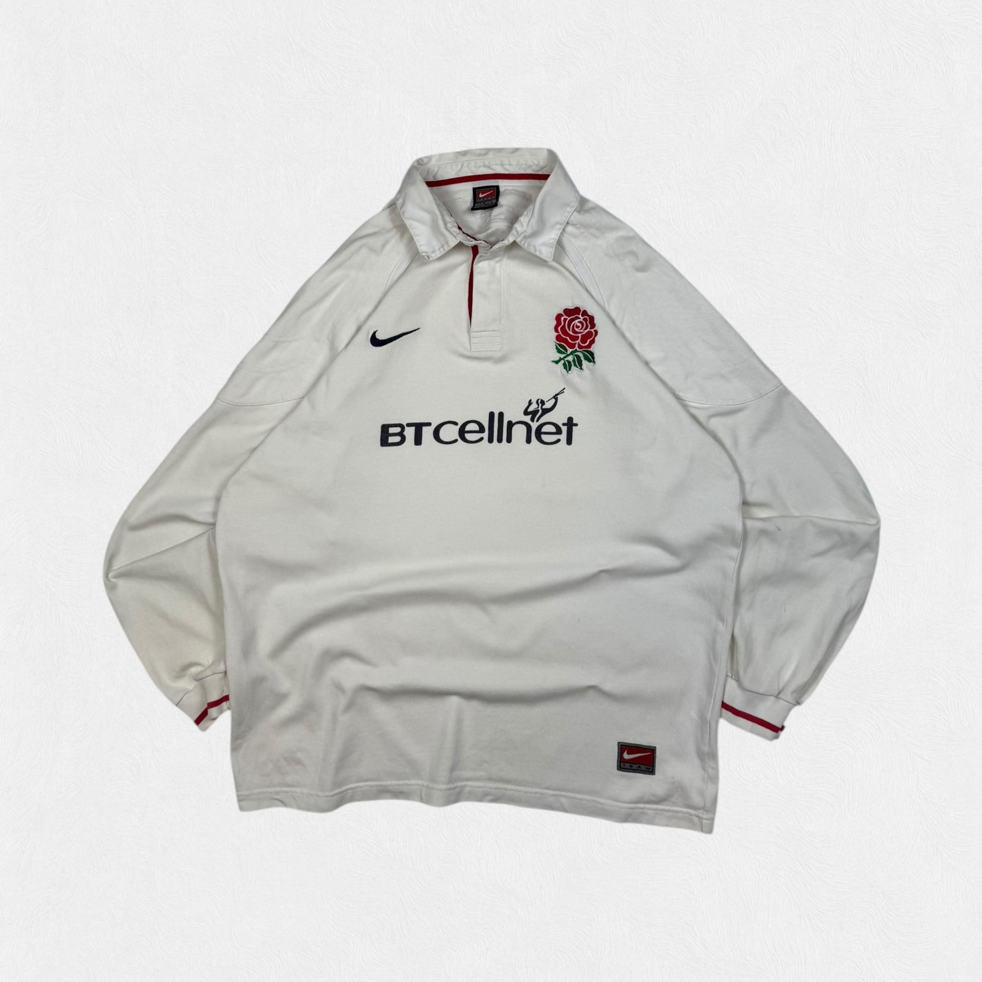 Vintage England 1999-01 Nike rugby shirt