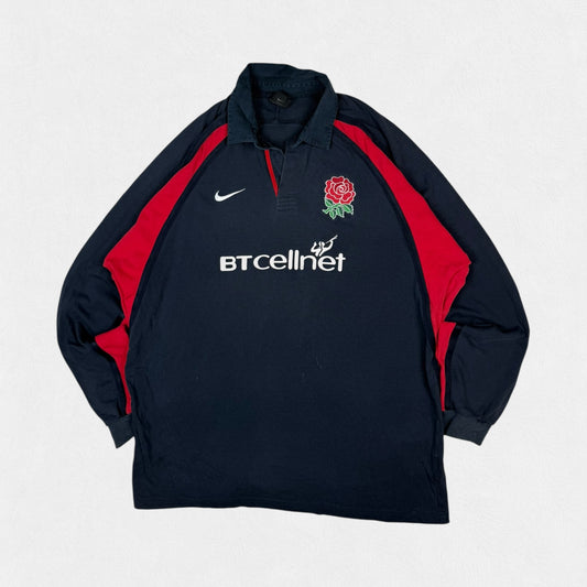 Vintage England 2001/02 Nike rugby union shirt