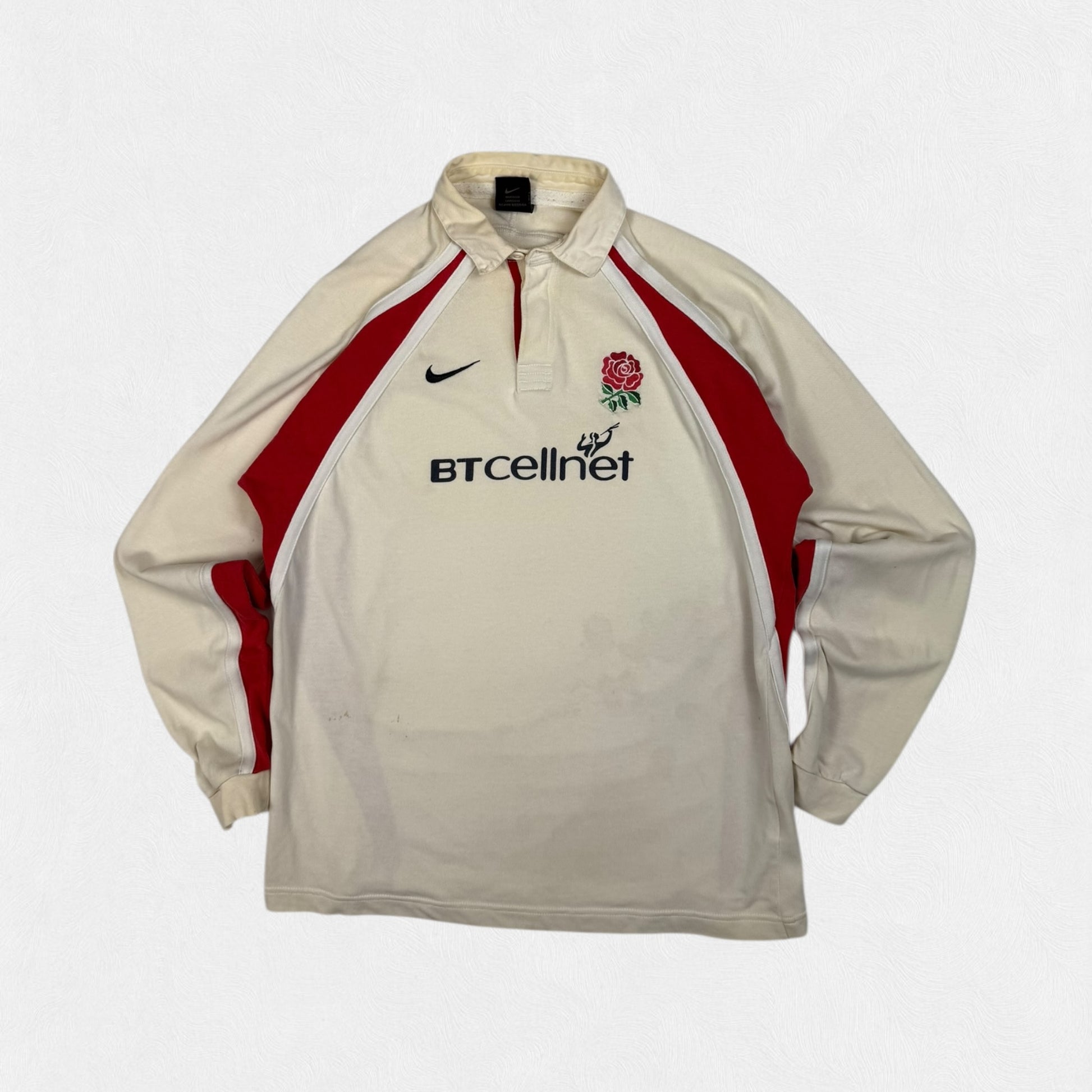 Vintage England 2001/02 Nike rugby union shirt