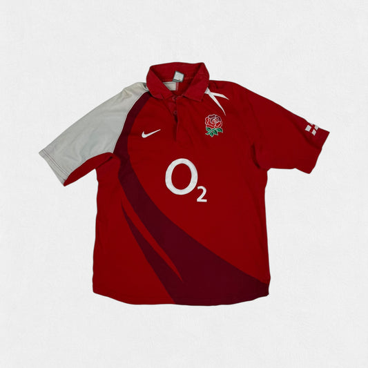 Vintage England 2007/08 Nike short sleeve rugby shirt 