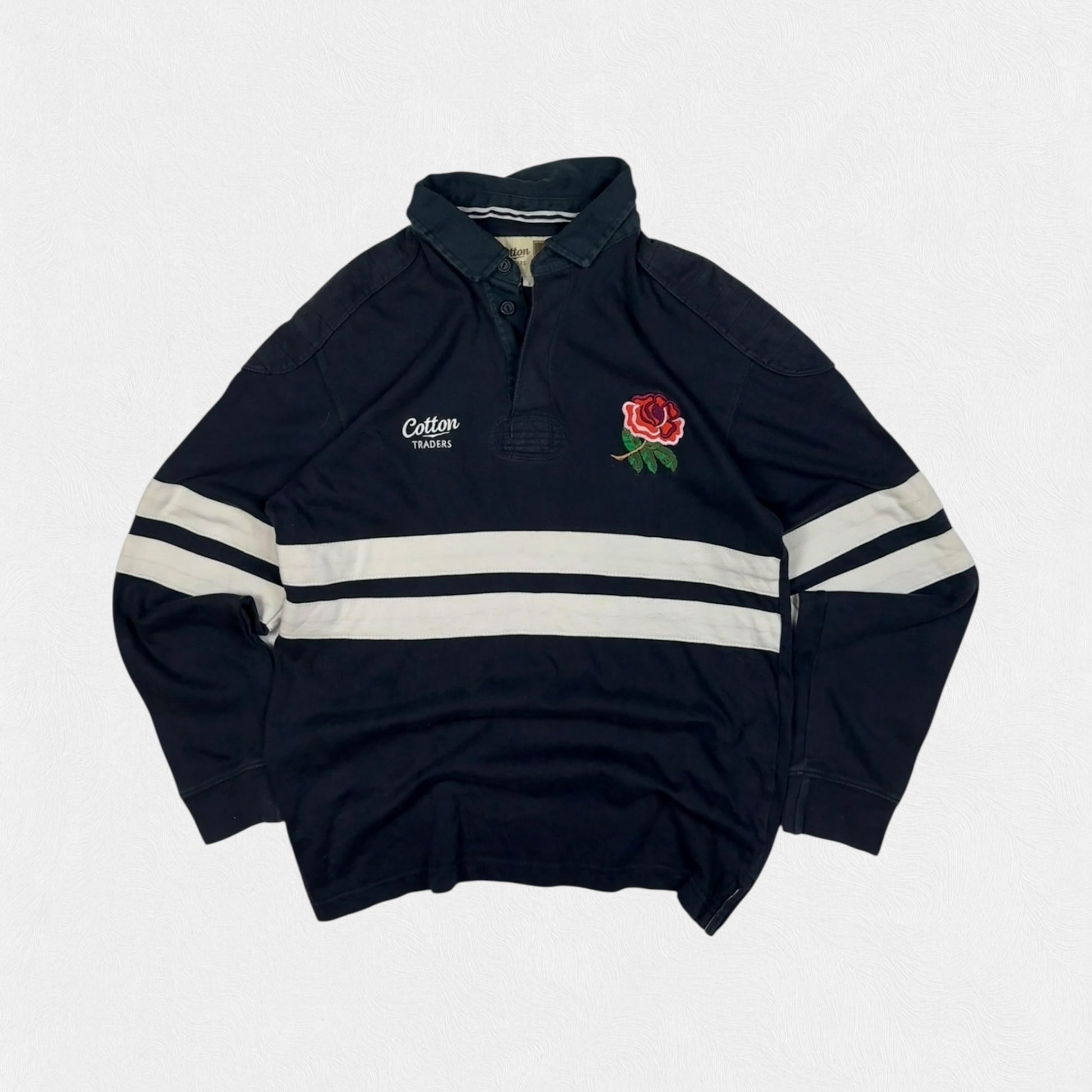 Vintage England Cotton Traders supporters rugby shirt