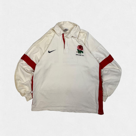 Vintage England U21 1997-99 Nike rugby union shirt