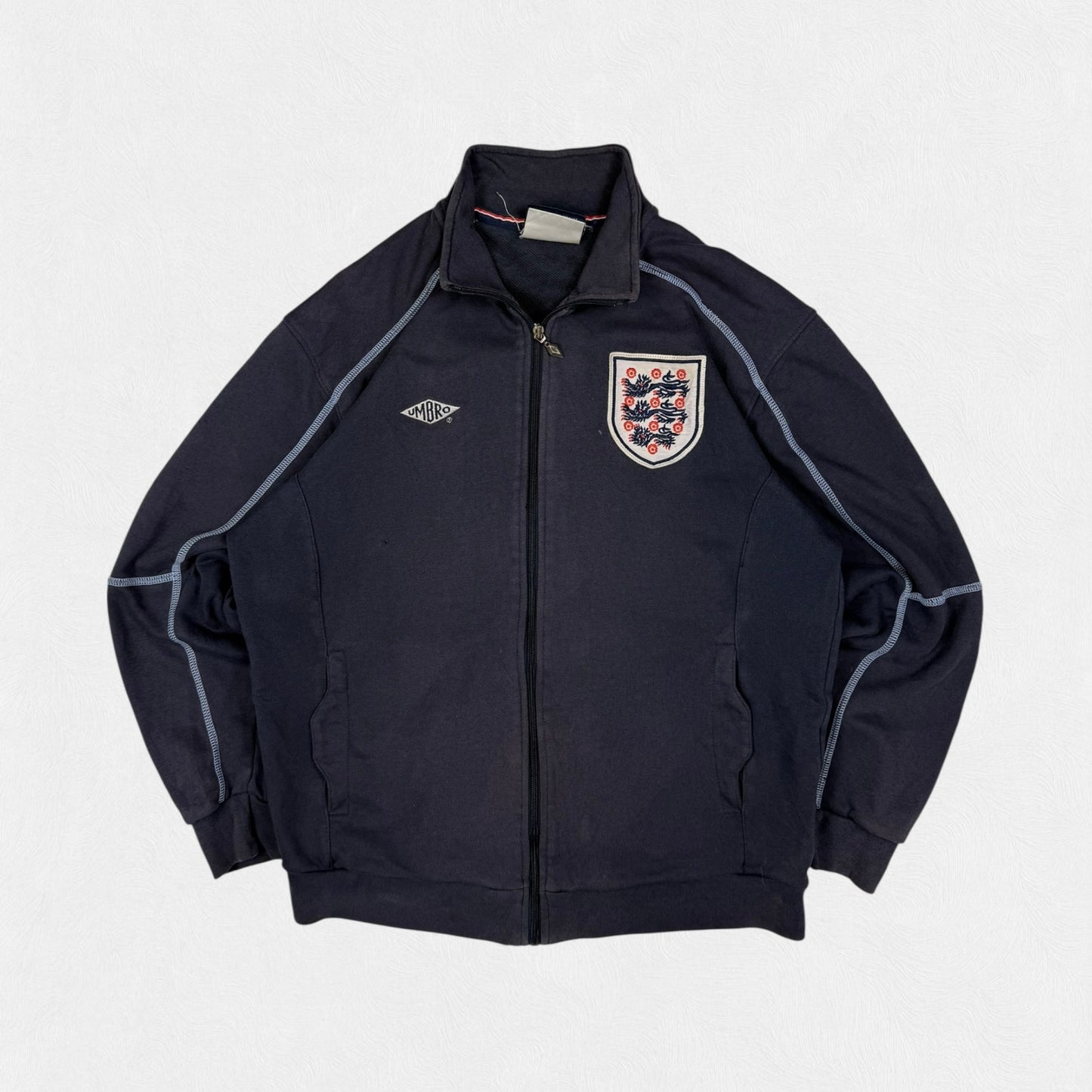 Vintage England Umbro football track top