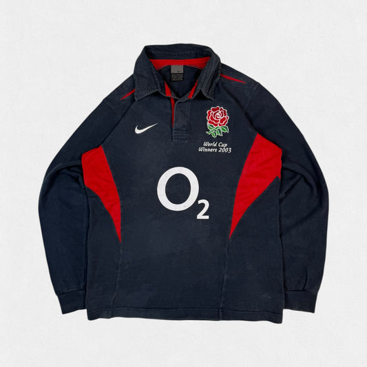 Vintage England rugby world cup 2003 Nike rugby shirt