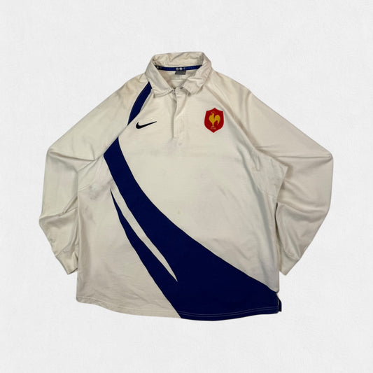 Vintage France 2007/08 Nike away rugby union shirt 
