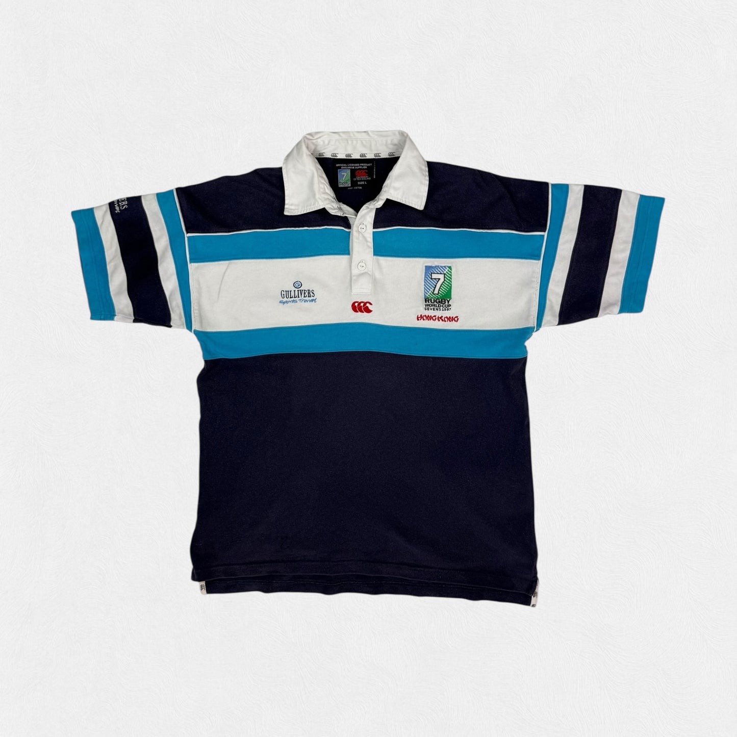 Vintage Hong Kong 1997 Canterbury rugby world cup sevens shirt