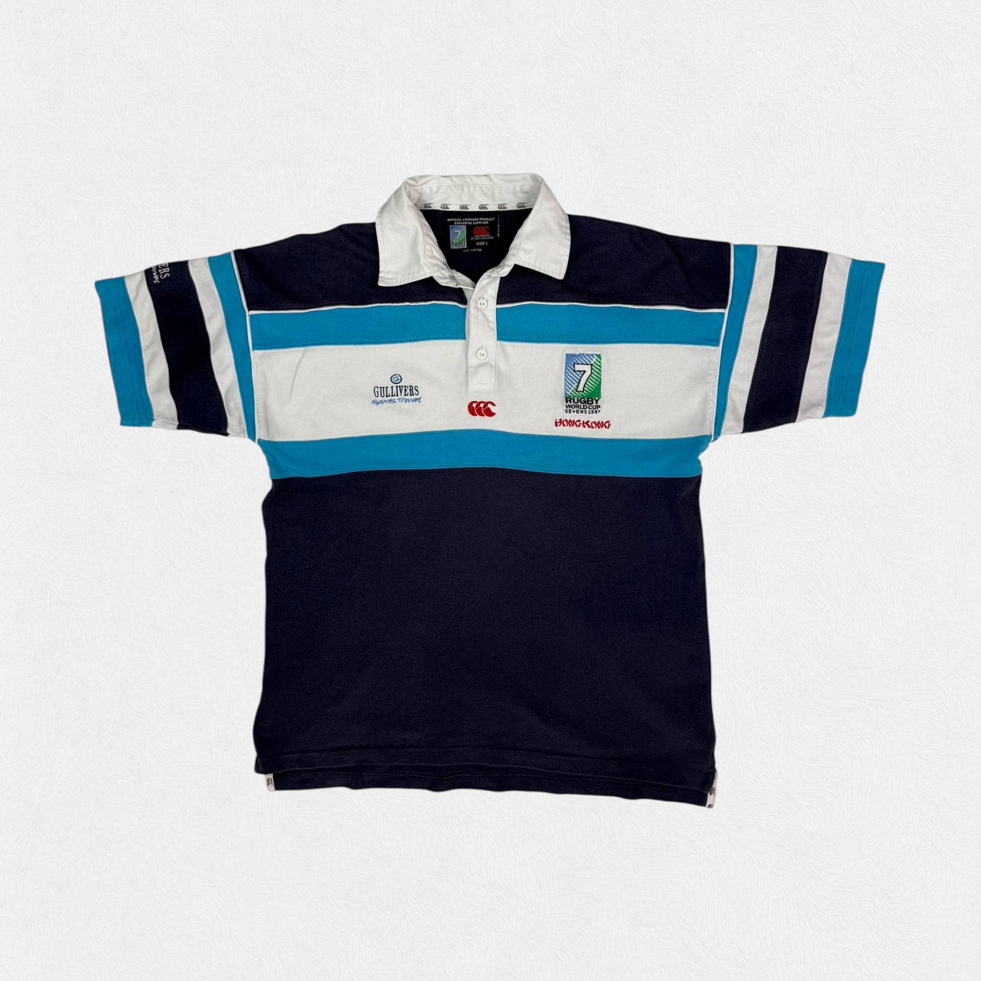 Vintage Hong Kong 1997 Canterbury rugby world cup sevens shirt