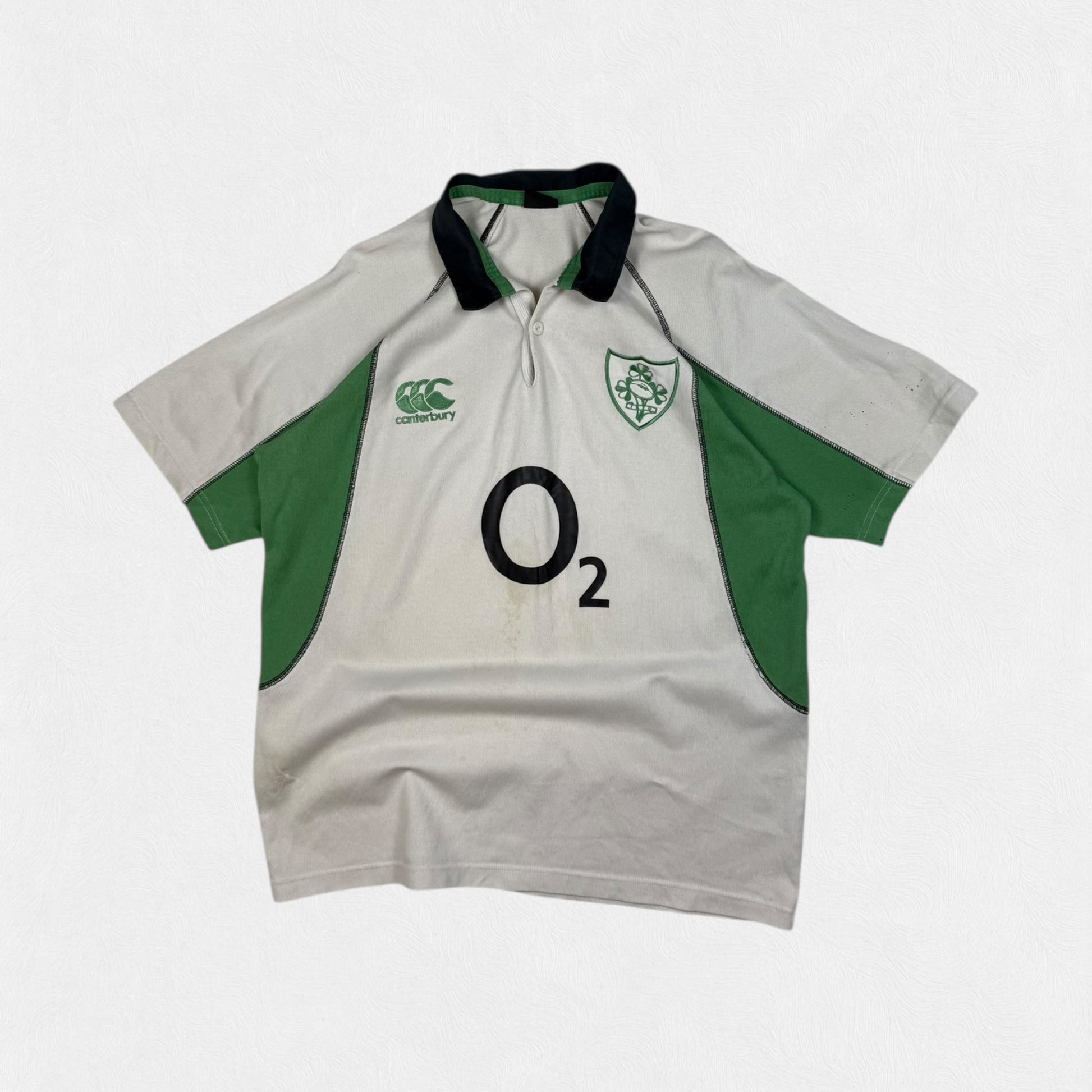 Vintage Ireland 2006/07 Canterbury away rugby shirt 