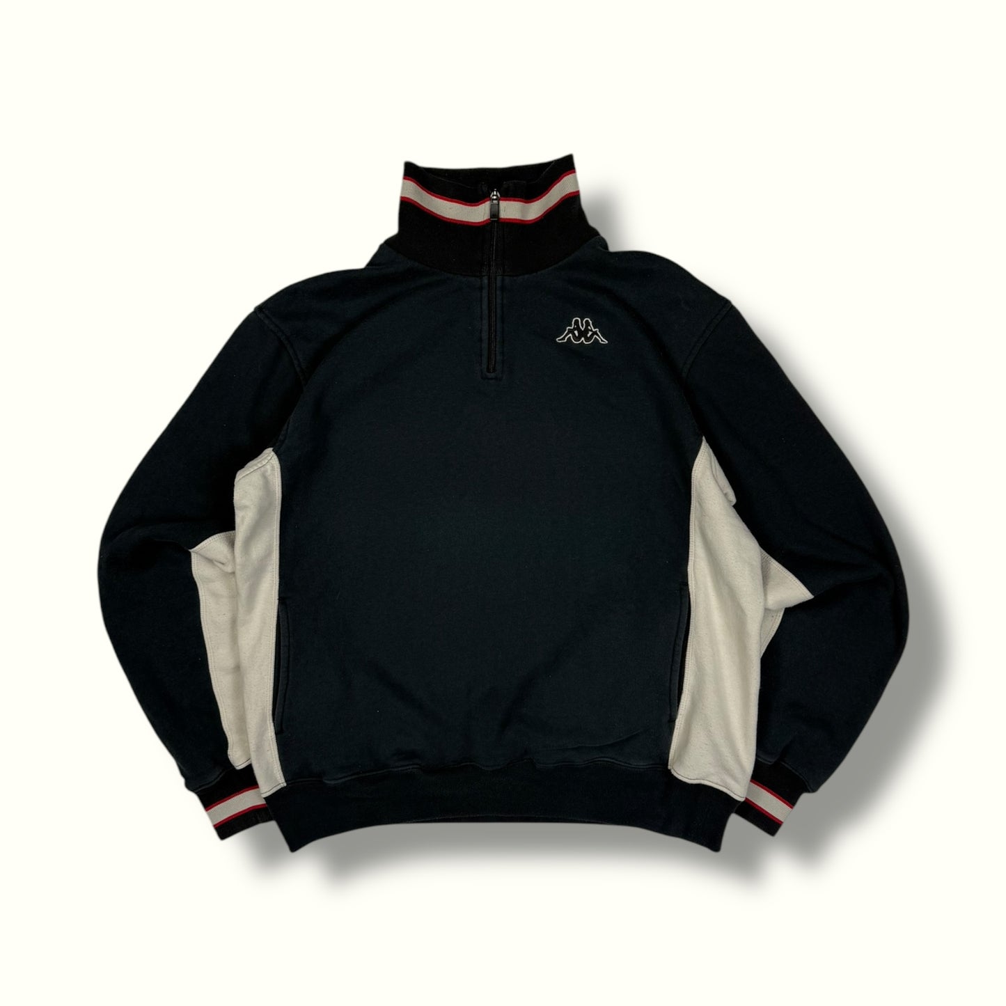 Vintage Kappa quarter zip black 