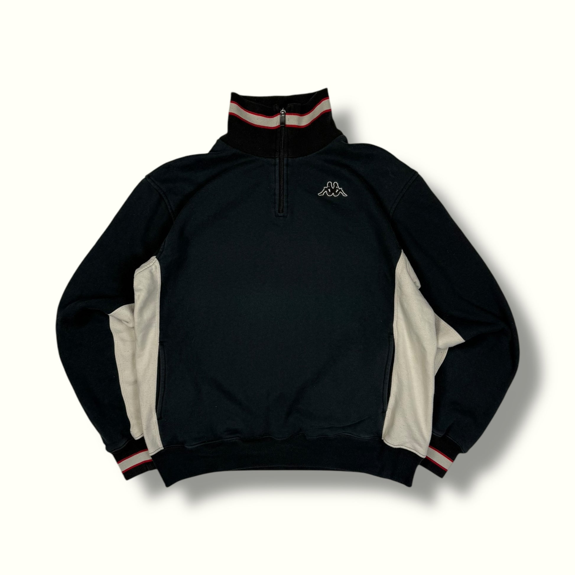 Vintage Kappa quarter zip black 