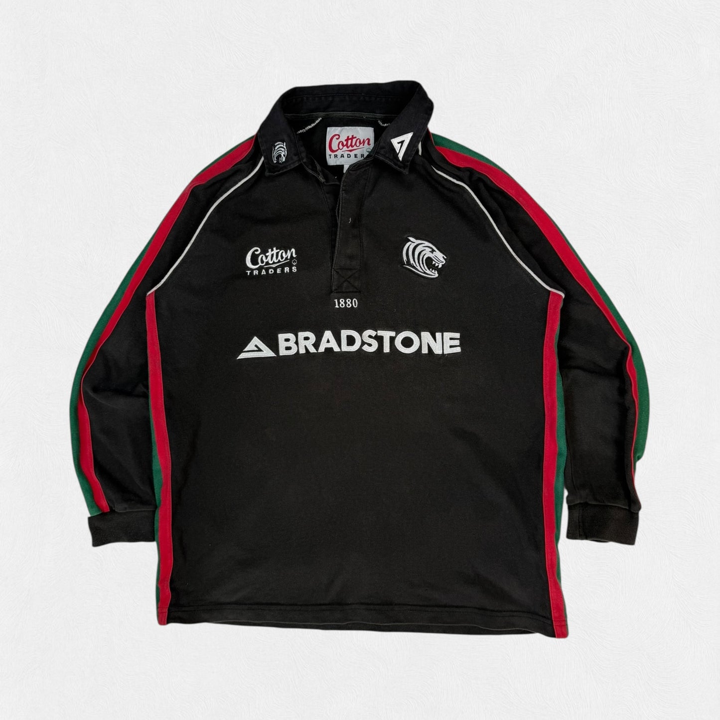 Vintage Leicester Tigers 2004/05 Cotton Traders rugby shirt 