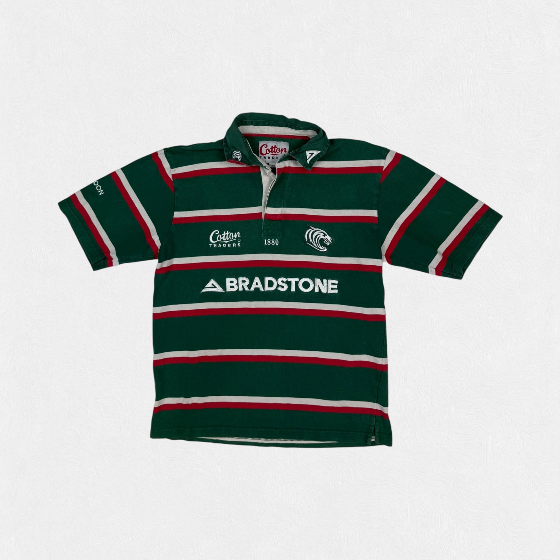 Vintage Leicester Tigers 2005-07 Cotton Traders rugby union shirt