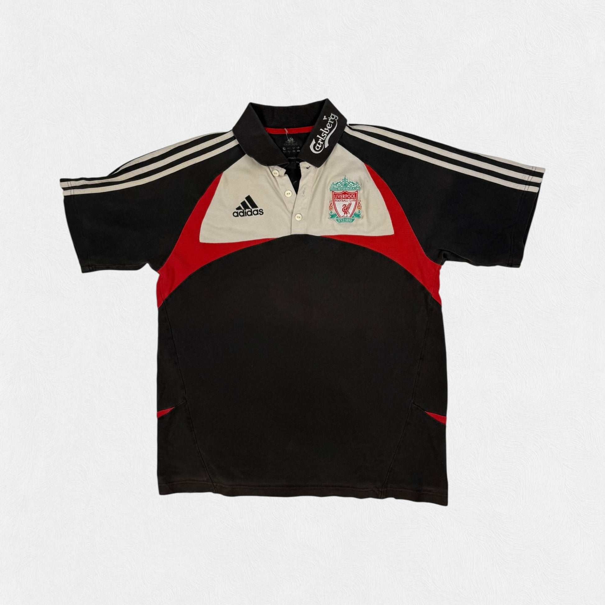 Vintage Liverpool 2007/08 Adidas polo shirt