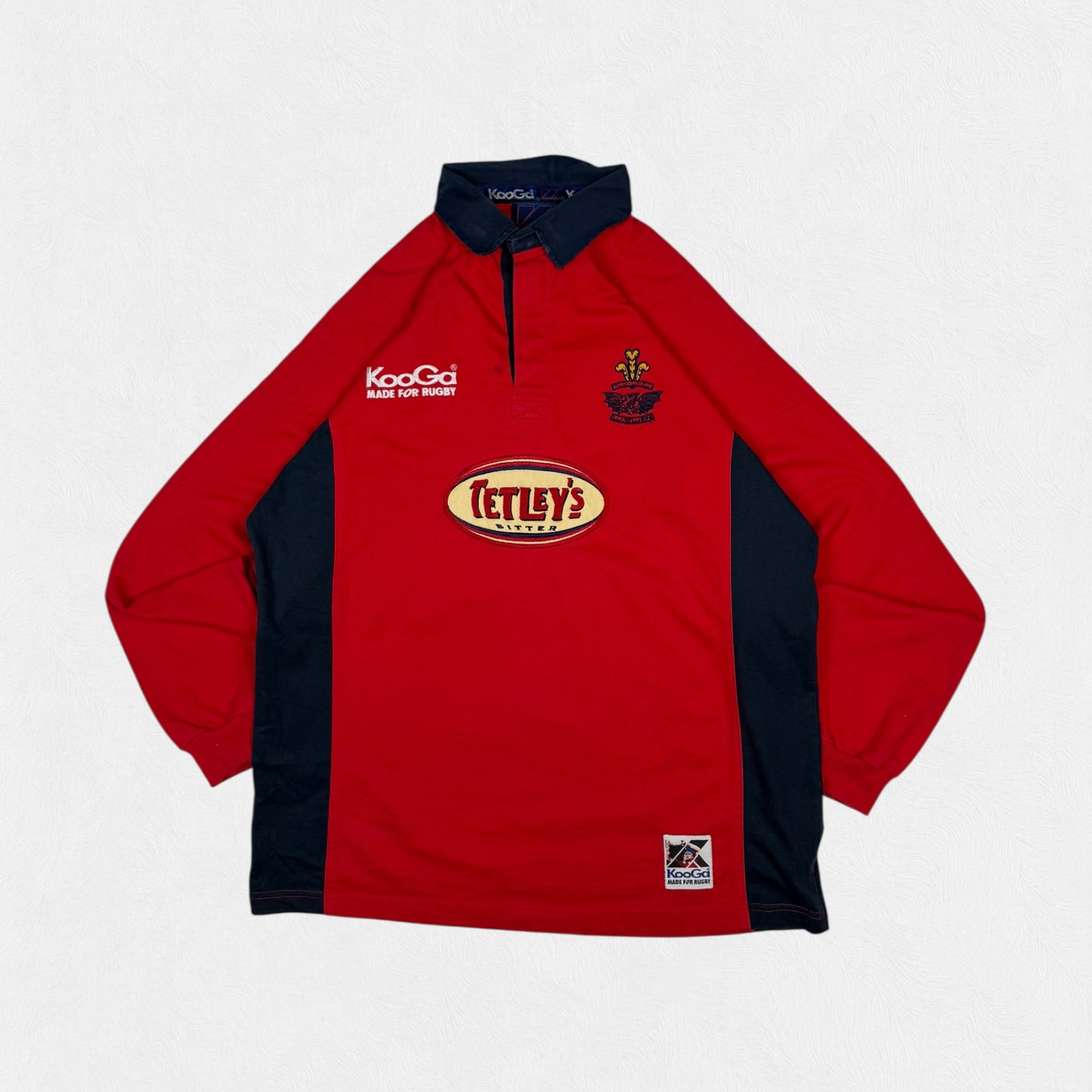 Vintage Llanelli 2000-02 Kooga rugby union shirt