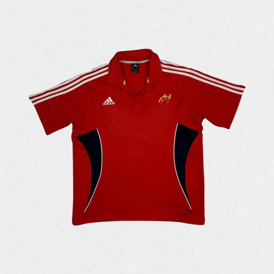 Vintage Munster 2007/08 Adidas rugby polo shirt