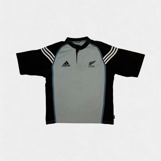 Vintage New Zealand all blacks 2001/02 Adidas rugby union training shirt