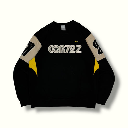 Vintage Nike Cortez spell out sweatshirt black