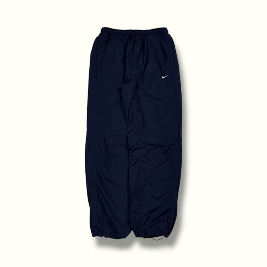 Vintage Nike baggy track pants navy blue