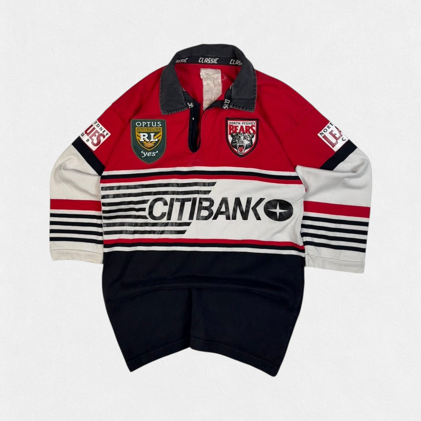 Vintage North Sydney Bears 1995 rugby league shirt
