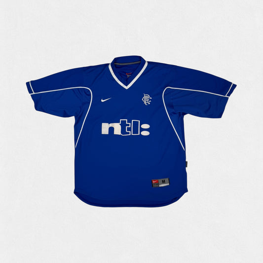 Vintage Rangers 1999-01 Nike home football shirt 