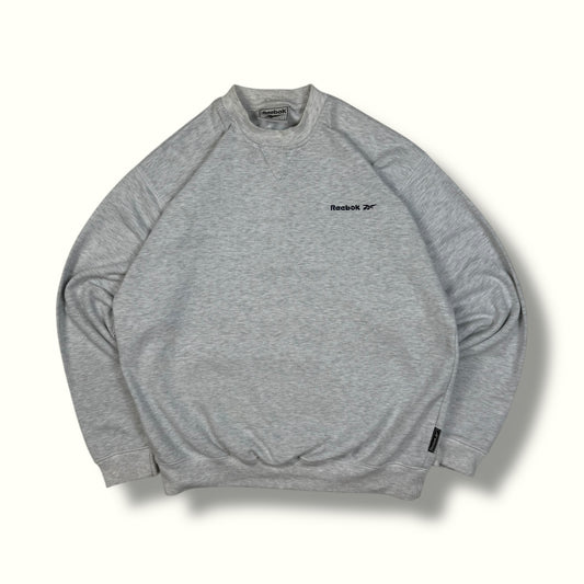 Vintage 00s Reebok sweatshirt grey