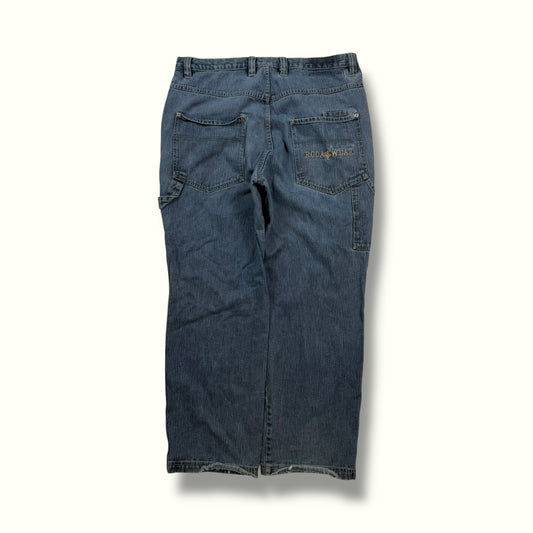 Rocawear baggy carpenter jeans blue
