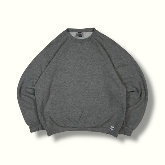Vintage Russell athletic blank sweatshirt grey