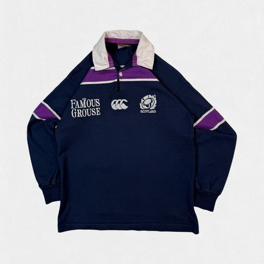 Vintage Scotland 2000-02 Canterbury rugby union shirt
