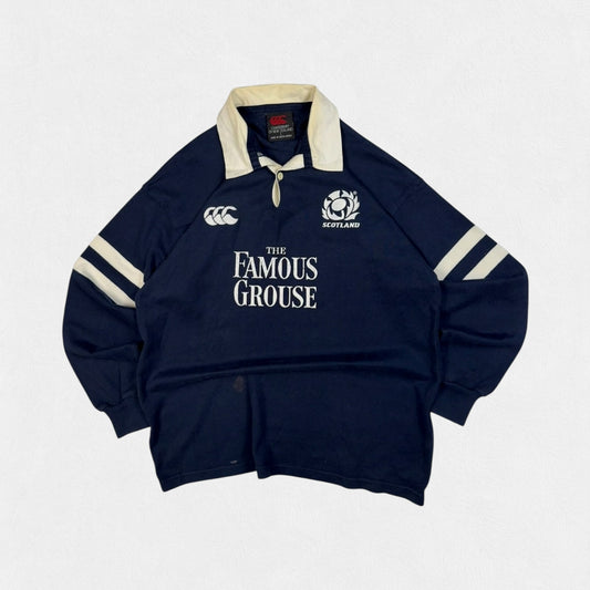 Vintage Scotland 2002-05 Canterbury rugby union shirt