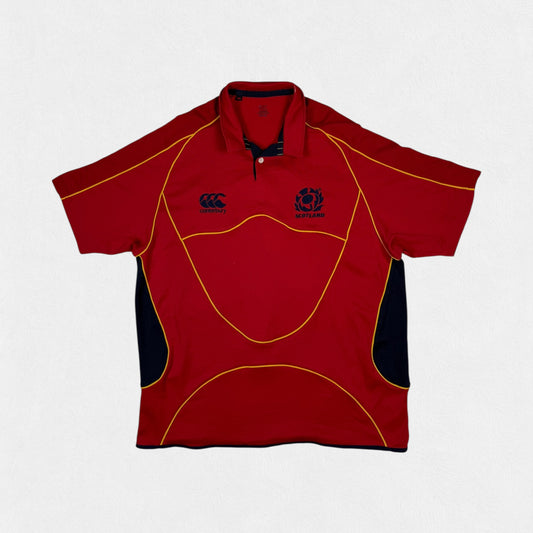 Vintage Scotland 2008/09 Canterbury rugby union training shirt