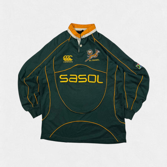 Vintage South Africa 2007/08 Canterbury rugby union shirt