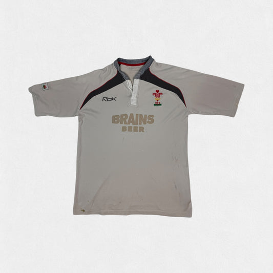 Vintage Wales 2005-07 Reebok rugby union shirt