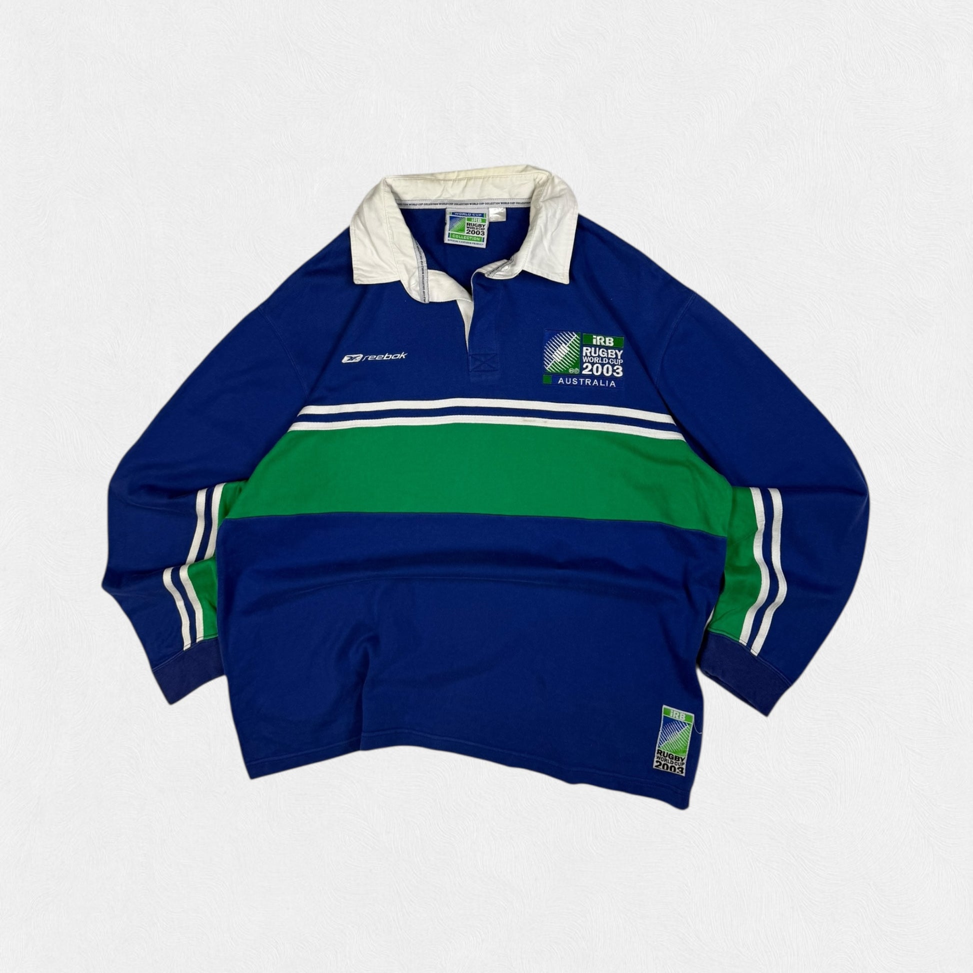 Vintage Australia rugby world cup 2003 Reebok rugby shirt 