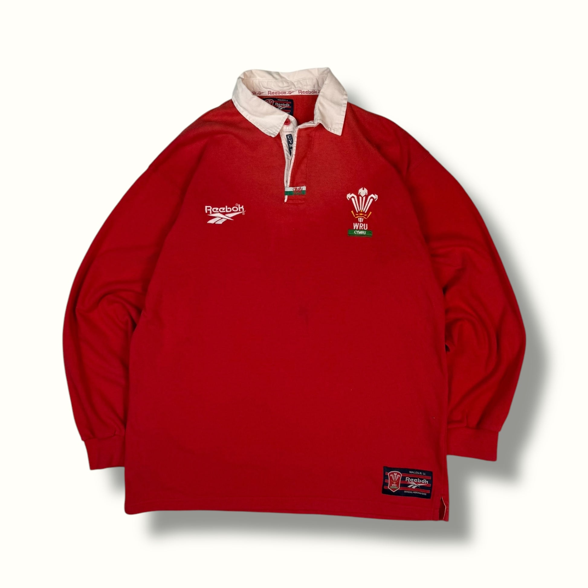 90s Wales rugby shirt red 1996 1997 1998