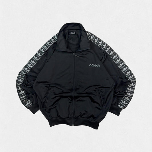 Vintage 90s adidas originals side stripe track top (M)
