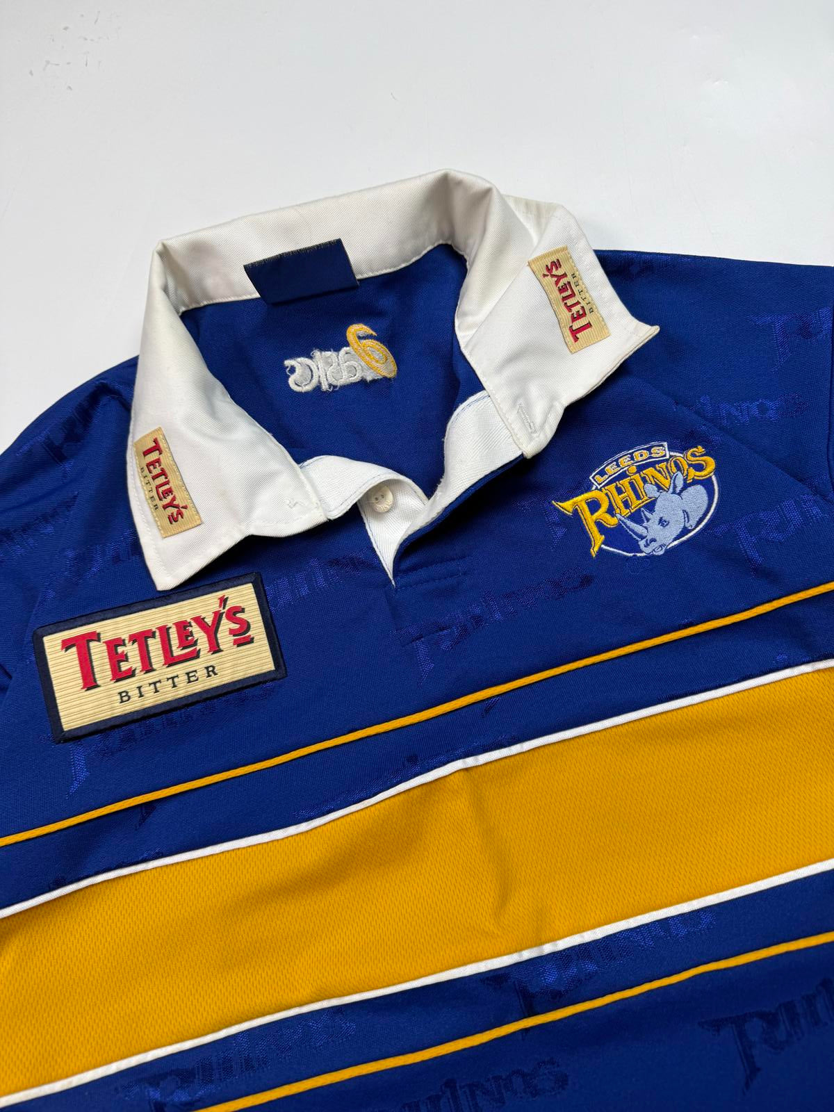 Vintage Leeds Rhinos 2000/01 Asics rugby league shirt (XL)
