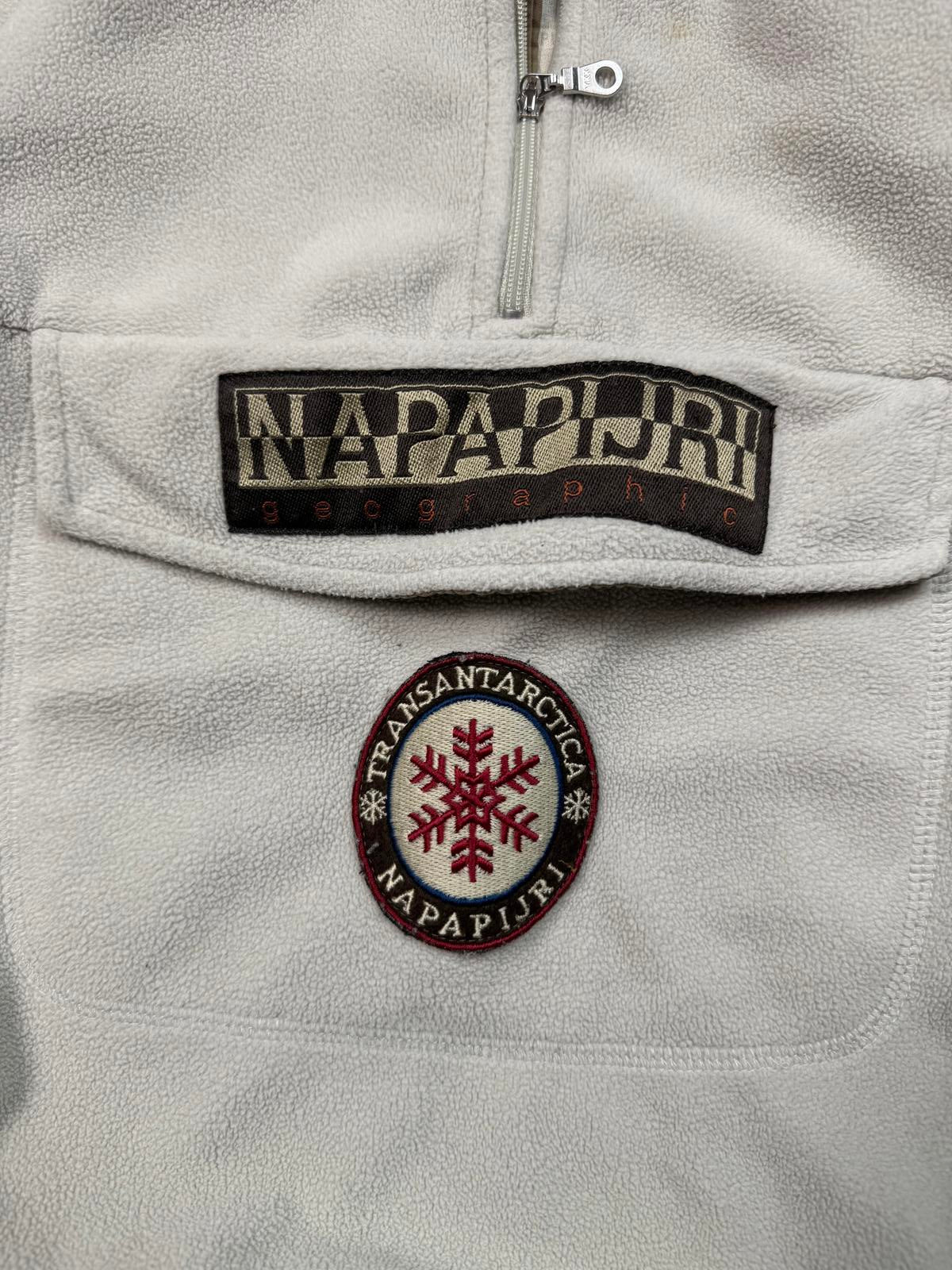 Vintage 90s Napapijri quarter zip fleece (M)
