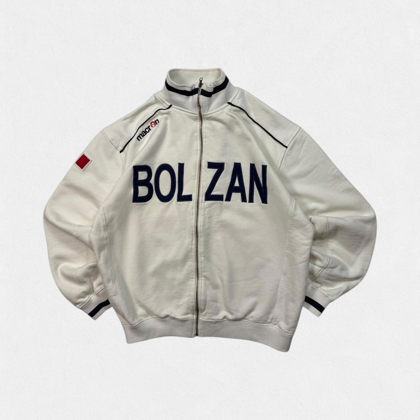 Vintage Macron Italy spell out track top (XL)