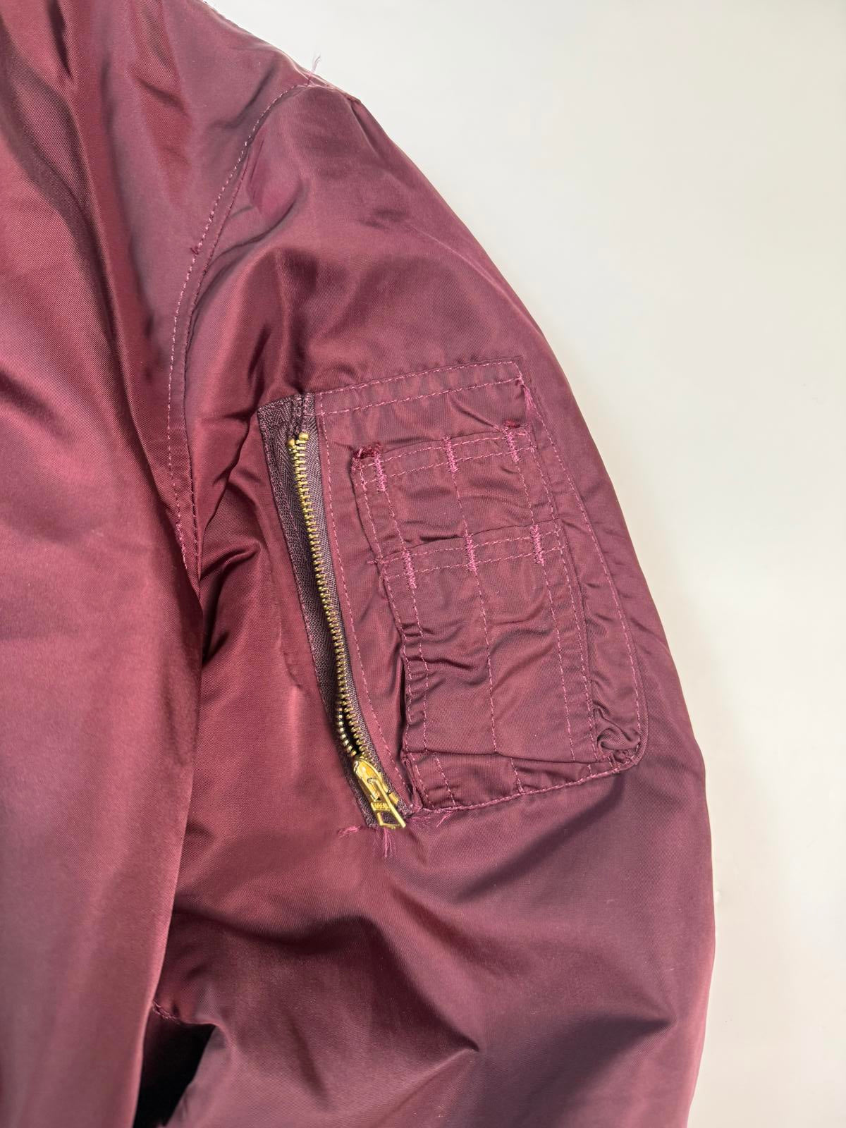 Vintage 90s Alpha Industries Military flight bomber jacket (XL)