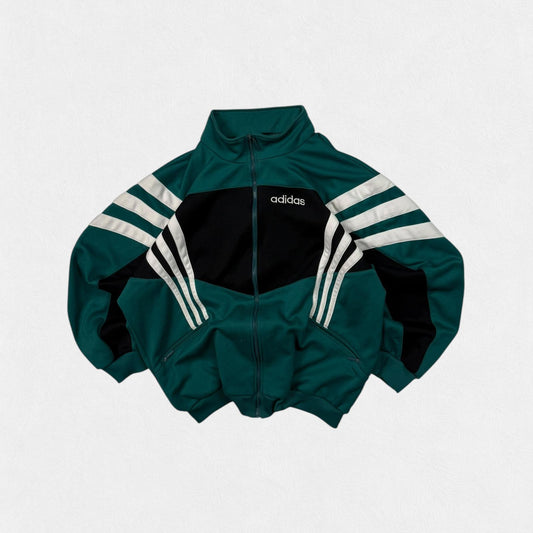 Vintage 90s adidas originals colour block track top (L)